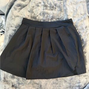J. Crew Factory Black Circle Skirt